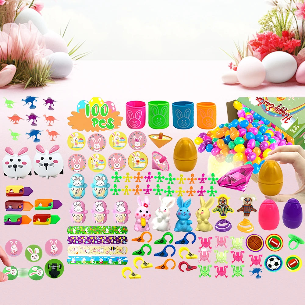 Easter Egg Surprise Set with Toys for Kids