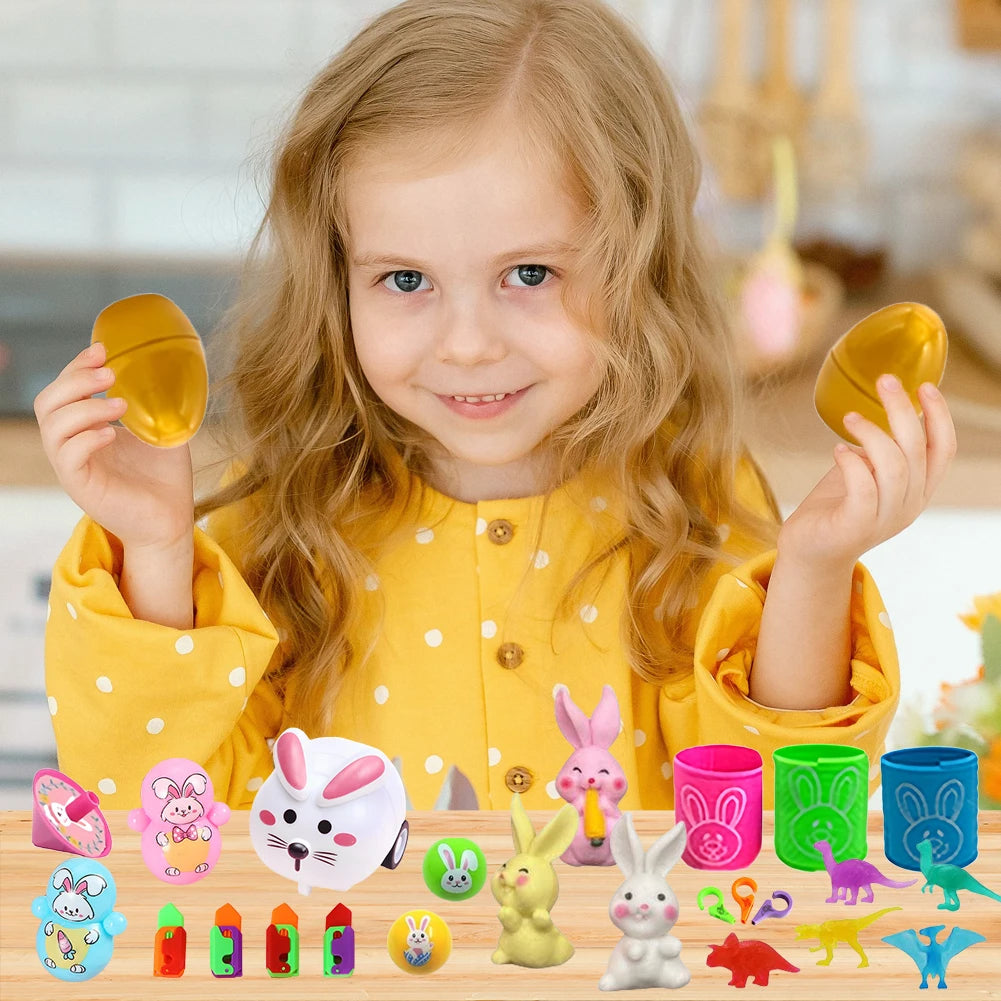 Easter Egg Surprise Set with Toys for Kids