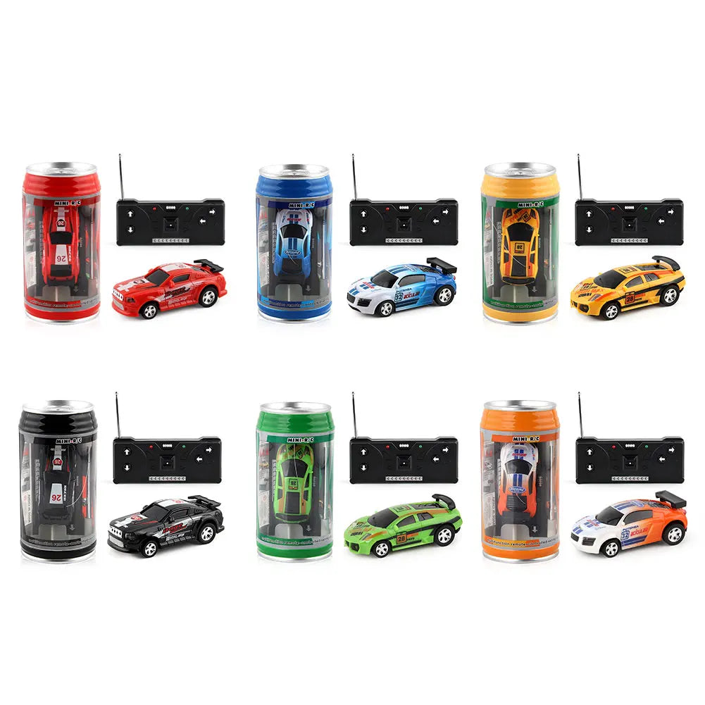 Coke Can Remote Control Racing Car with LED Lights