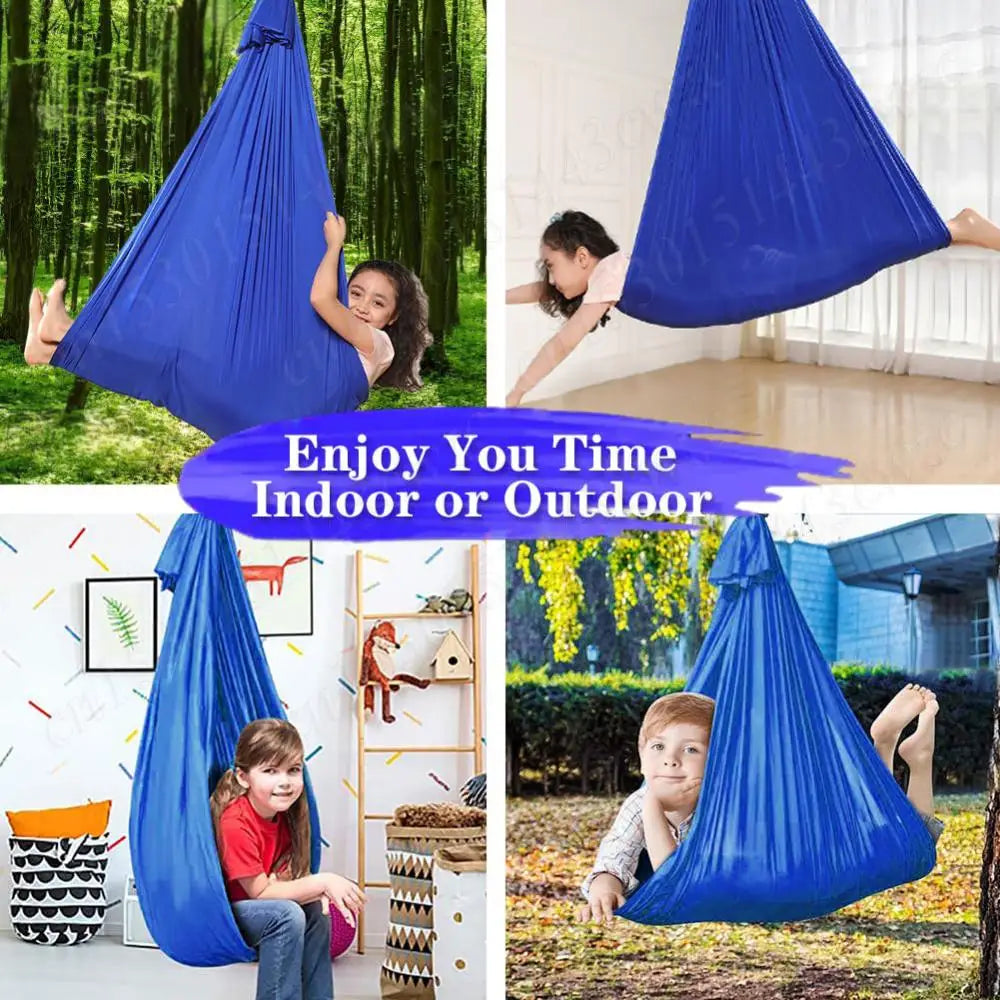 Indoor Sensory Swing and Therapy Hammock for Kids