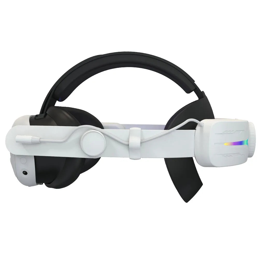 RGB Adjustable VR Head Strap with Rechargeable Battery