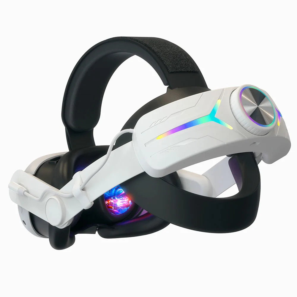 RGB Adjustable VR Head Strap with Rechargeable Battery