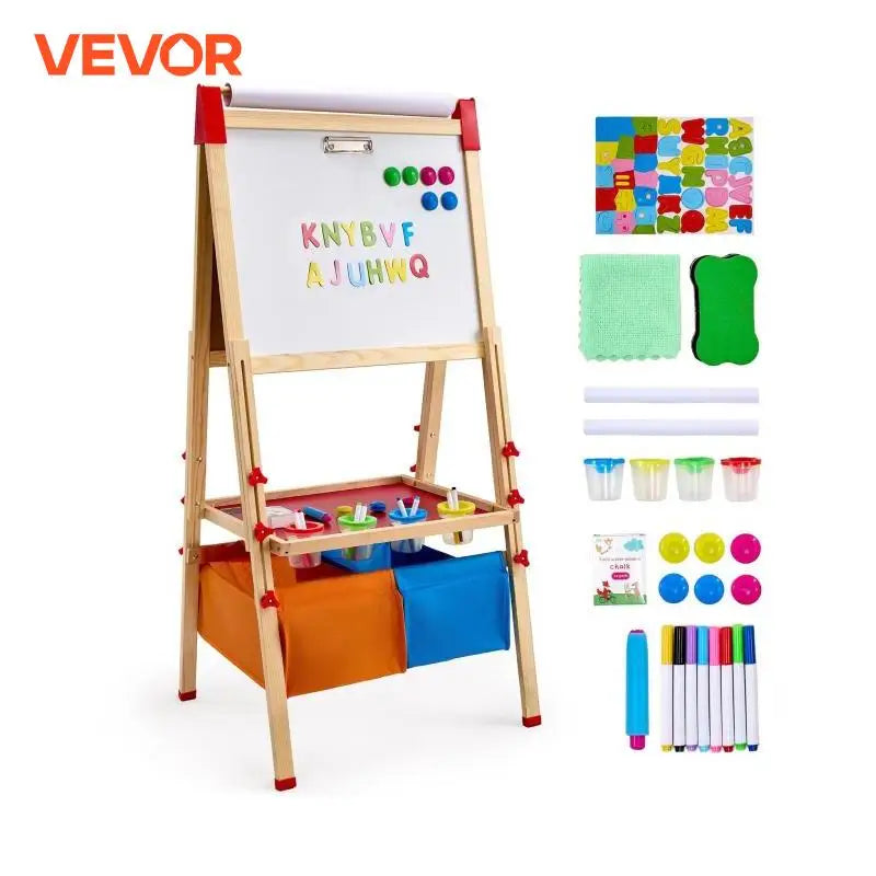 VEVOR Magnetic Drawing Board Kids Art Easel